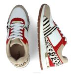 Alfano vrouwen Menbur 0RLN427 rood casual chique schoen - Image 16
