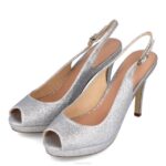 amica vrouwen Menbur 0RLN1094 zilver hoge hakken - Image 3