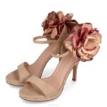 andrano vrouwen Menbur 0RLN845 beige hoge hakken - Image 3
