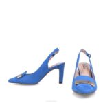 anzano vrouwen Menbur 0RLN1743 azul helder middelhoge en lage hakken - Image 4