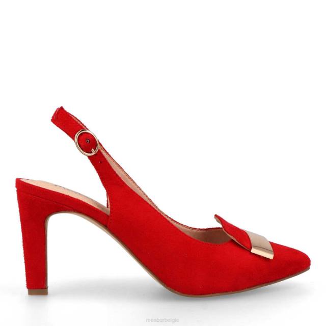 anzano_vrouwen_menbur_0rln226_rood_casual_chique_schoen.jpg anzano vrouwen Menbur 0RLN226 rood casual chique schoen - Image 1