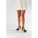 aunede vrouwen Menbur 0RLN349 zwart casual chique schoen - Image 5