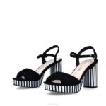 aunede vrouwen Menbur 0RLN349 zwart casual chique schoen - Image 9