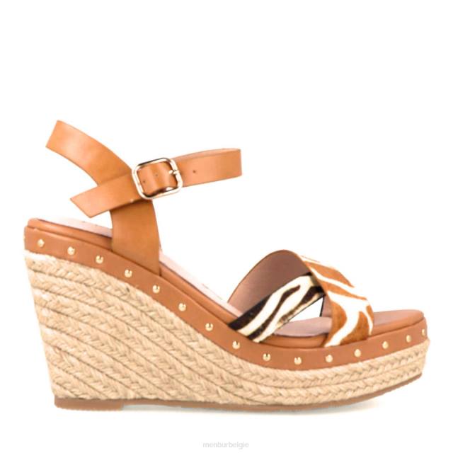 busalla_vrouwen_menbur_0rln3190_bruin_casual_chique_schoen.jpg busalla vrouwen Menbur 0RLN3190 bruin casual chique schoen - Image 1