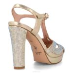 cantagallo vrouwen Menbur 0RLN1445 goud hoge hakken - Image 3