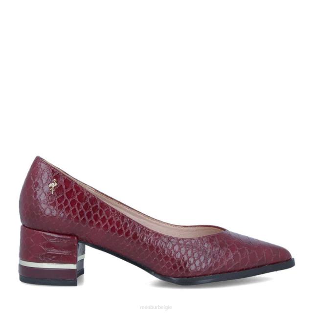carviron_vrouwen_menbur_0rln402_rood_casual_chique_schoen.jpg carviron vrouwen Menbur 0RLN402 rood casual chique schoen - Image 1