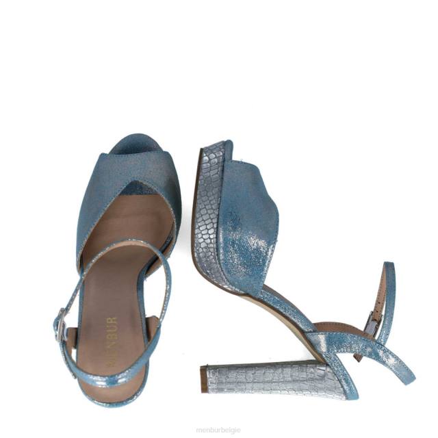 corona Australië vrouwen Menbur 0RLN2576 azul helder sandalen - Image 6