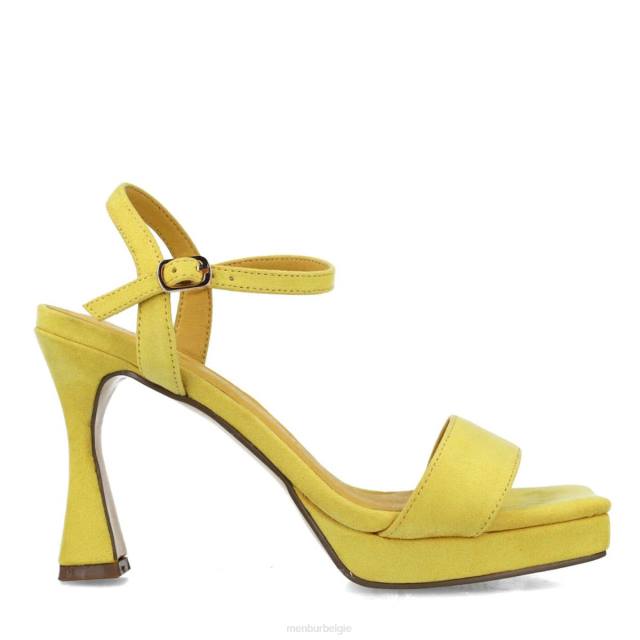 maagd_vrouwen_menbur_0rln2532_geel_sandalen.jpg maagd vrouwen Menbur 0RLN2532 geel sandalen - Image 1
