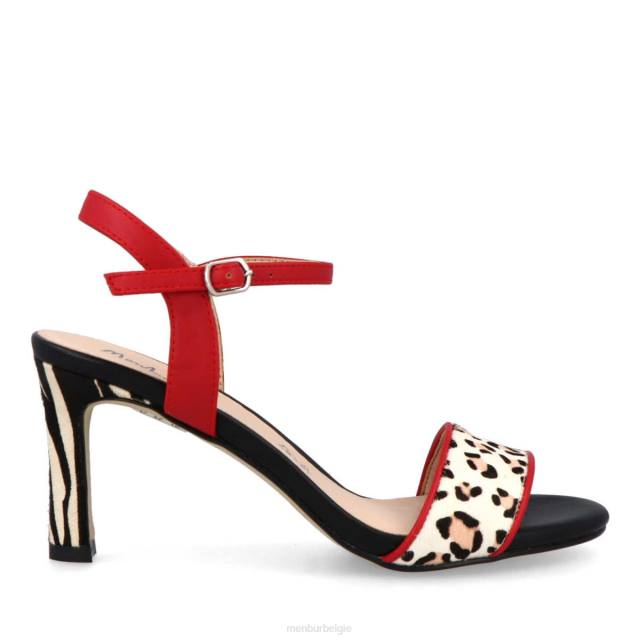mesola_vrouwen_menbur_0rln3283_rood_casual_chique_schoen.jpg mesola vrouwen Menbur 0RLN3283 rood casual chique schoen - Image 1