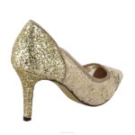stof vrouwen Menbur 0RLN5951 beige middelhoge en lage hakken - Image 6