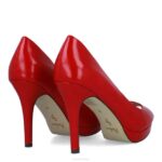villadose vrouwen Menbur 0RLN2100 rood middelhoge en lage hakken - Image 6