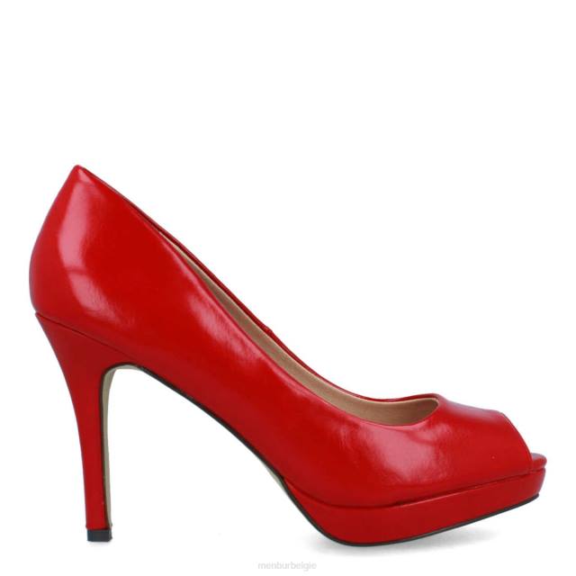 villadose_vrouwen_menbur_0rln2100_rood_middelhoge_en_lage_hakken.jpg villadose vrouwen Menbur 0RLN2100 rood middelhoge en lage hakken - Image 1