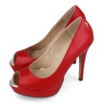 ziek vrouwen Menbur 0RLN3799 rood hoge hakken - Image 5