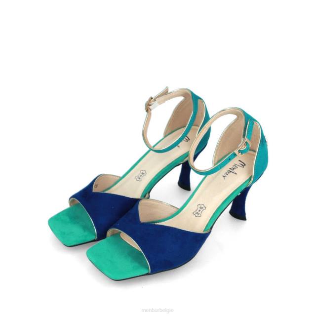 Calolzio vrouwen Menbur 0RLN3111 azul medio casual chique schoen