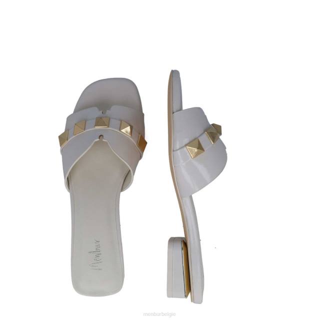 Vissen vrouwen Menbur 0RLN173 wit casual chique schoen