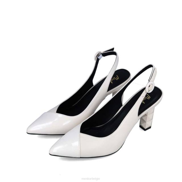 Vissen vrouwen Menbur 0RLN187 wit casual chique schoen