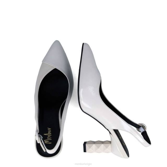 Vissen vrouwen Menbur 0RLN187 wit casual chique schoen