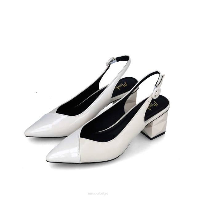 Vissen vrouwen Menbur 0RLN189 wit casual chique schoen