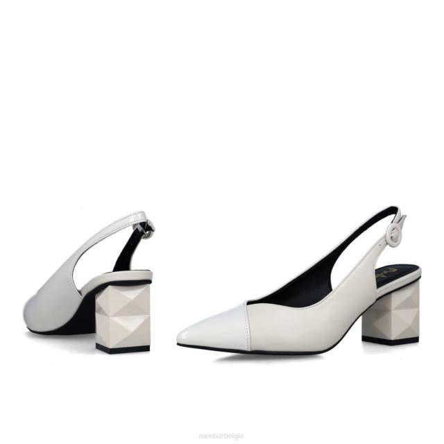Vissen vrouwen Menbur 0RLN189 wit casual chique schoen