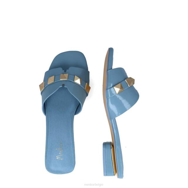 Vissen vrouwen Menbur 0RLN2937 azul helder casual chique schoen