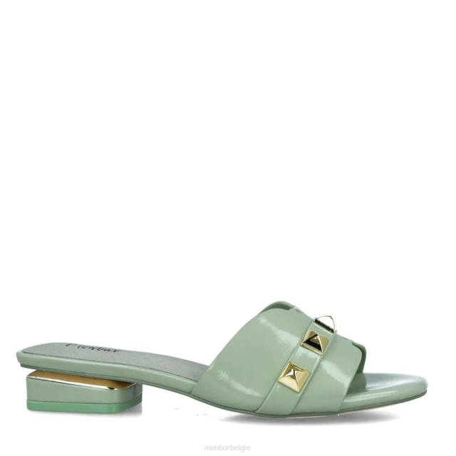 Vissen vrouwen Menbur 0RLN2940 groente casual chique schoen