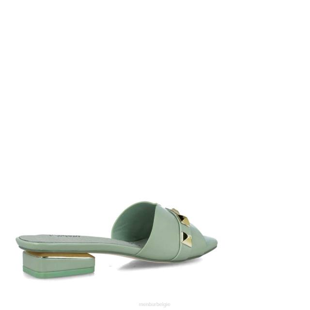 Vissen vrouwen Menbur 0RLN2940 groente casual chique schoen