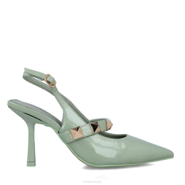 Vissen vrouwen Menbur 0RLN2966 groente casual chique schoen