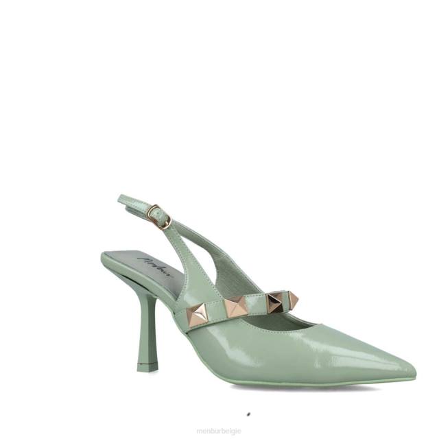 Vissen vrouwen Menbur 0RLN2966 groente casual chique schoen