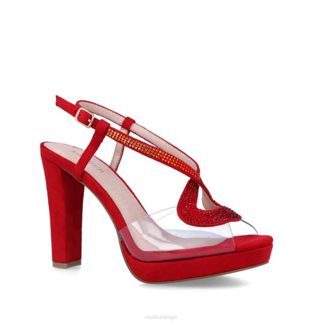 arezzo vrouwen Menbur 0RLN1480 rood hoge hakken