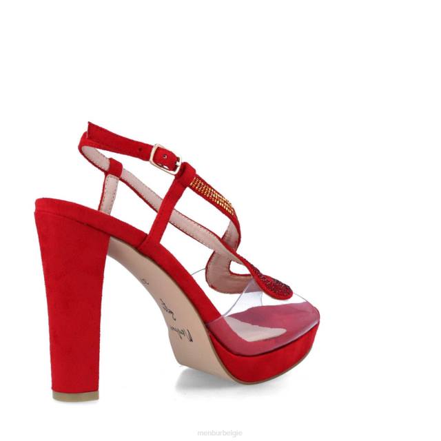 arezzo vrouwen Menbur 0RLN1480 rood hoge hakken