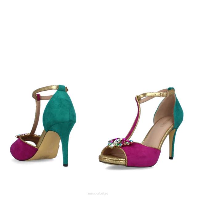 biauzzo vrouwen Menbur 0RLN3082 paars casual chique schoen