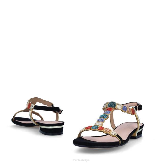 dombasteen vrouwen Menbur 0RLN3333 zwart casual chique schoen