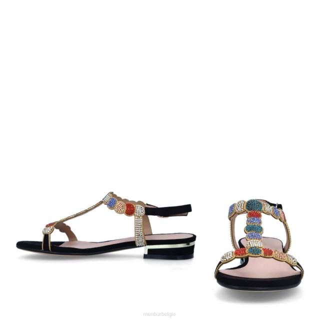 dombasteen vrouwen Menbur 0RLN3333 zwart casual chique schoen
