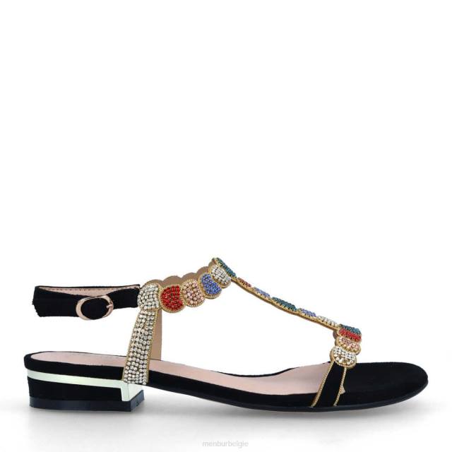 dombasteen vrouwen Menbur 0RLN3333 zwart casual chique schoen