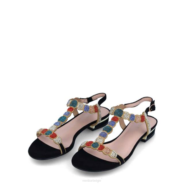 dombasteen vrouwen Menbur 0RLN3333 zwart casual chique schoen
