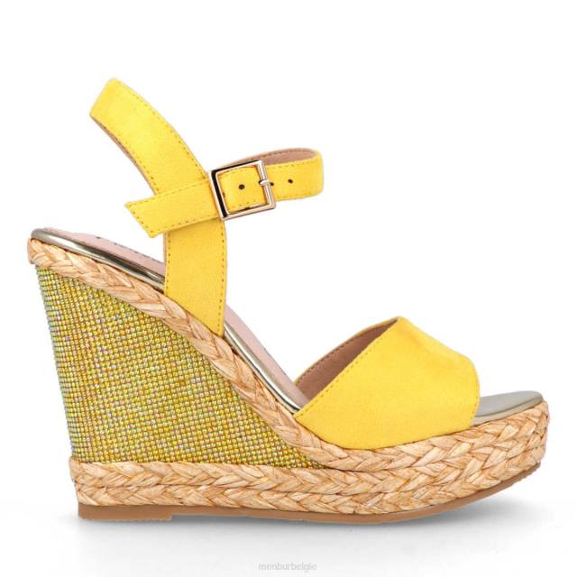 satriano vrouwen Menbur 0RLN3616 geel casual chique schoen