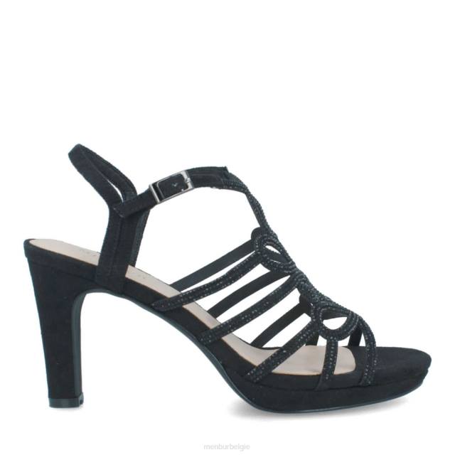 solfino vrouwen Menbur 0RLN3306 zwart casual chique schoen