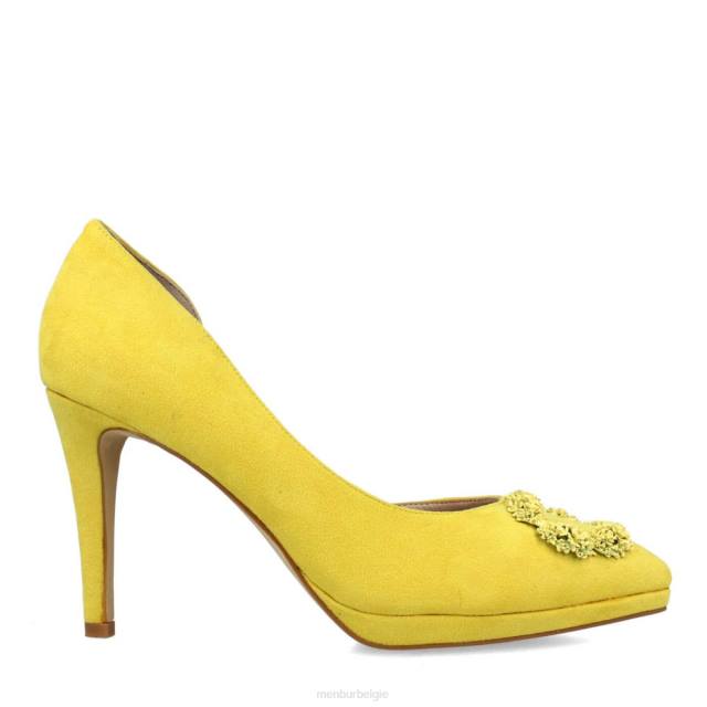 vauzone vrouwen Menbur 0RLN3365 geel casual chique schoen