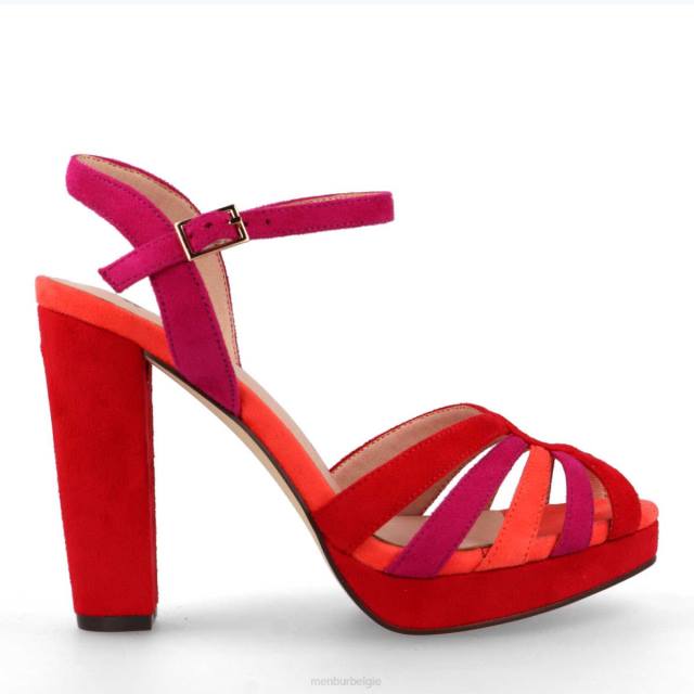 vernazza vrouwen Menbur 0RLN3294 rood casual chique schoen