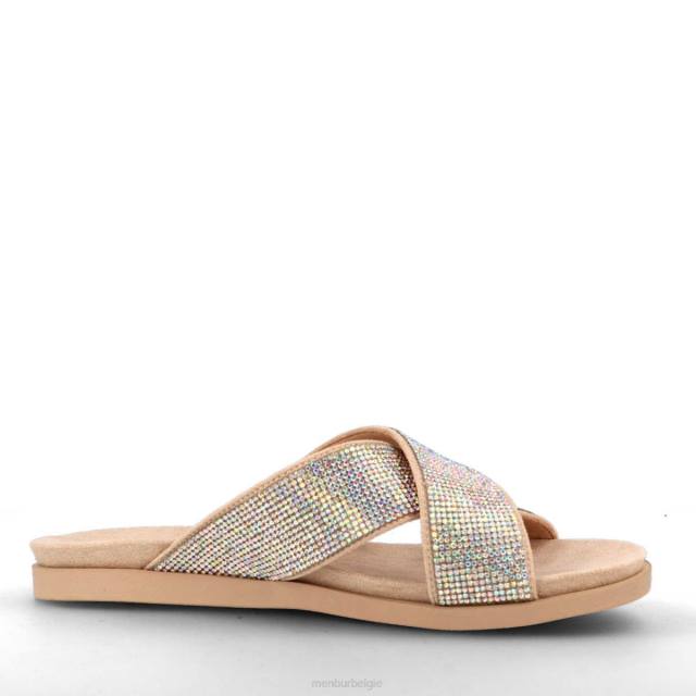 want nee vrouwen Menbur 0RLN291 beige casual chique schoen