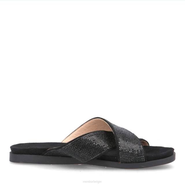 want nee vrouwen Menbur 0RLN3185 zwart casual chique schoen