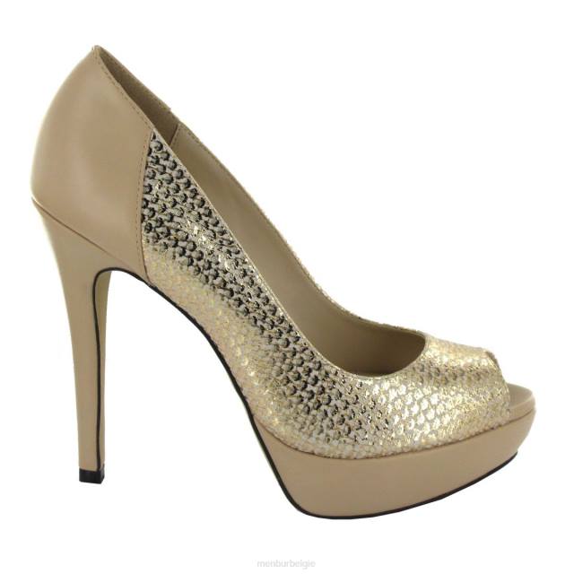 lanteira vrouwen Menbur 0RLN1165 beige hoge hakken