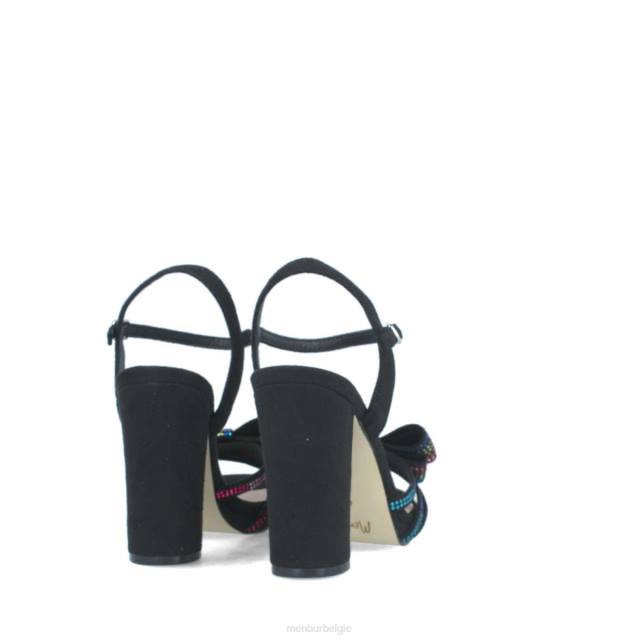 kapper vrouwen Menbur 0RLN259 zwart casual chique schoen