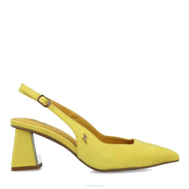 maagd vrouwen Menbur 0RLN3481 geel casual chique schoen