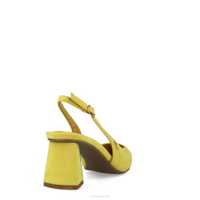 maagd vrouwen Menbur 0RLN3481 geel casual chique schoen