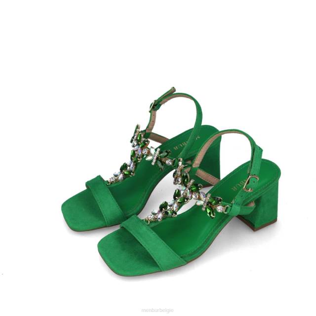 mensae vrouwen Menbur 0RLN2898 groente sandalen