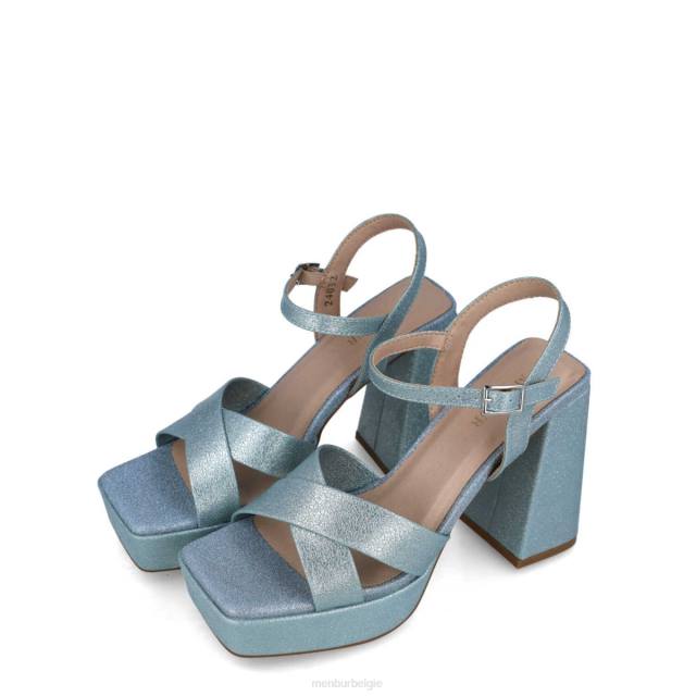 octantis vrouwen Menbur 0RLN2719 azul helder sandalen