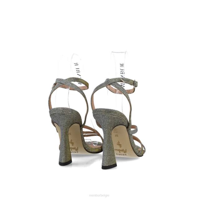 pollux vrouwen Menbur 0RLN2742 grijs sandalen