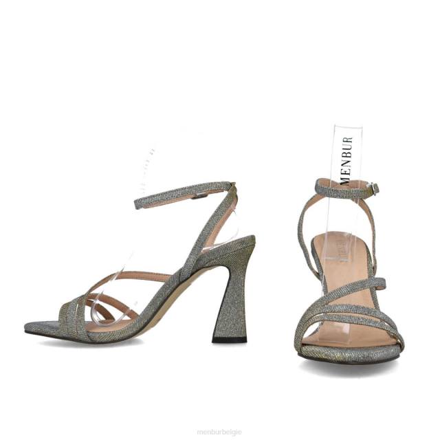 pollux vrouwen Menbur 0RLN2742 grijs sandalen