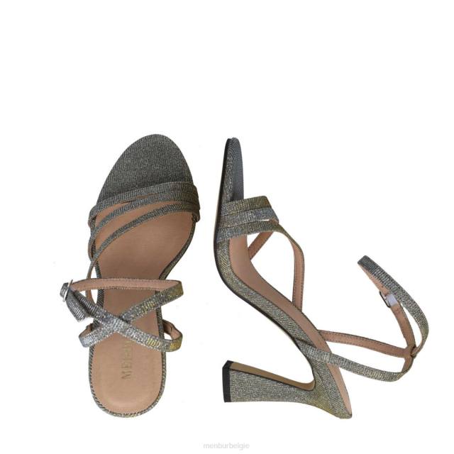 pollux vrouwen Menbur 0RLN2742 grijs sandalen